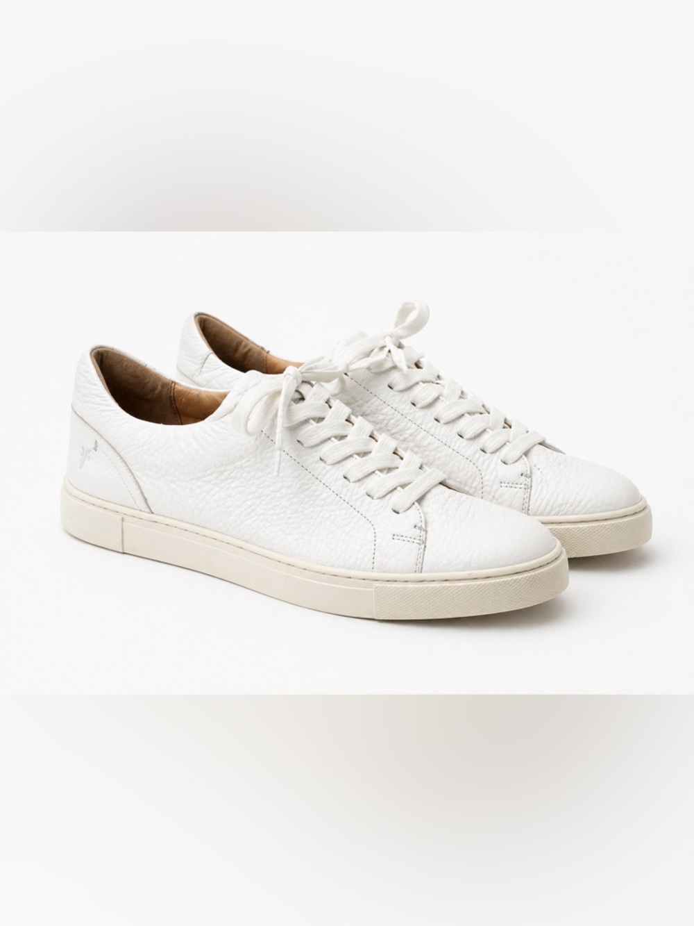 Frye White Ivy Low Lace Sneaker - Size 8